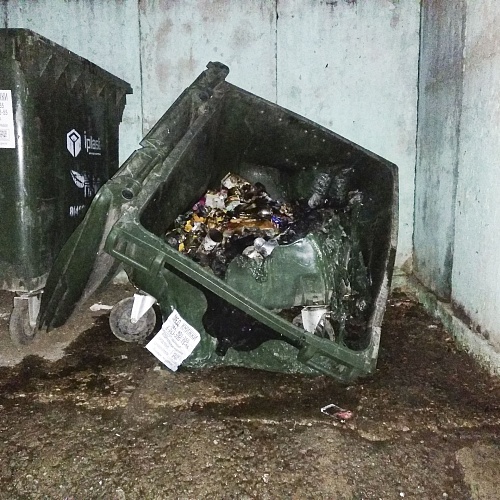 В Твери за одну ночь сожгли 12 мусорных контейнеров